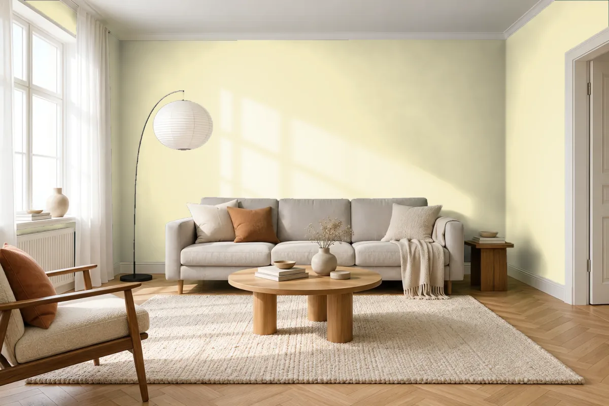 Краска Swiss Lake SL-0948 Cocktail Lime — гостиная в скандинавском стиле