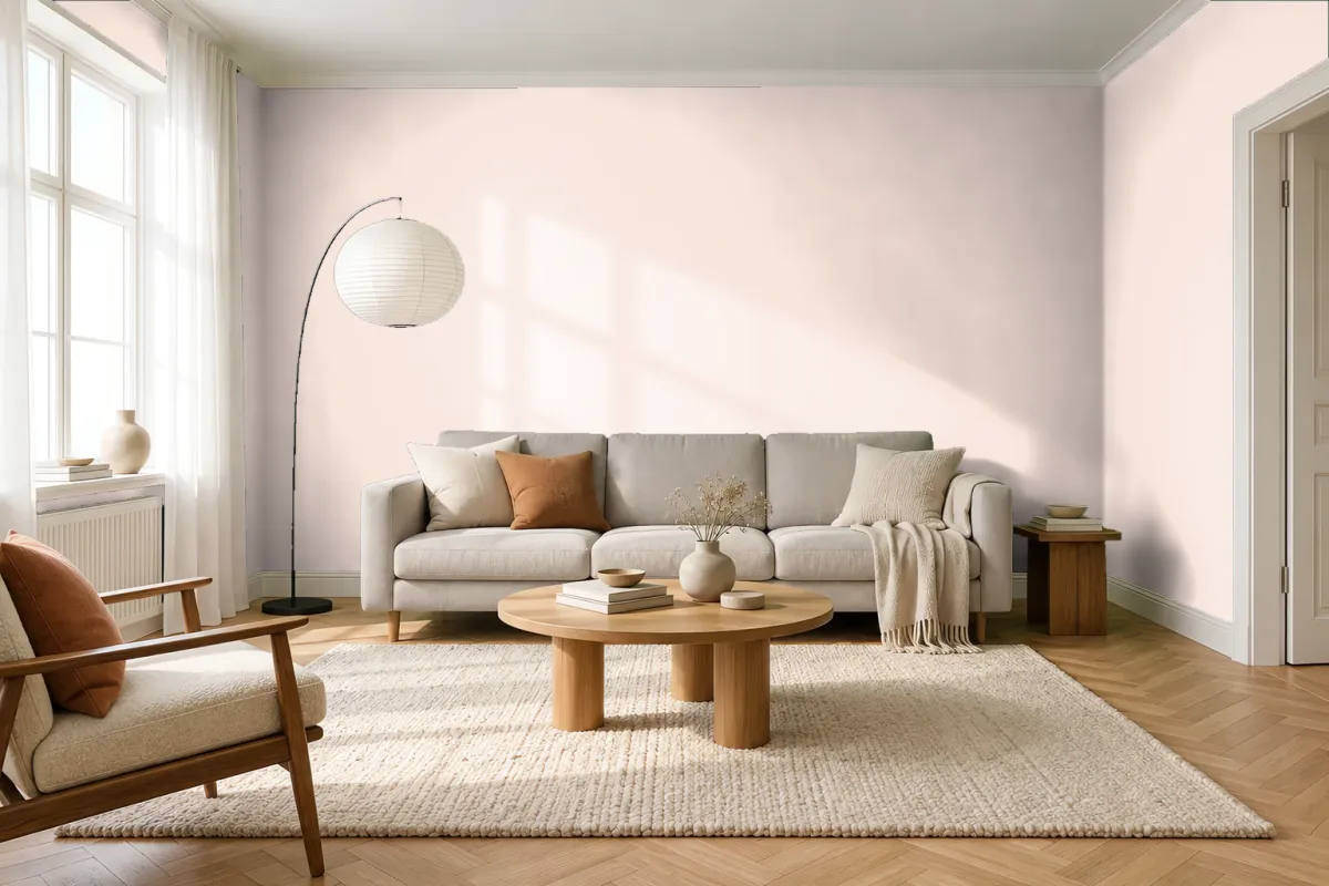Краска Swiss Lake SL-1513 Tangelo Cream — гостиная в скандинавском стиле