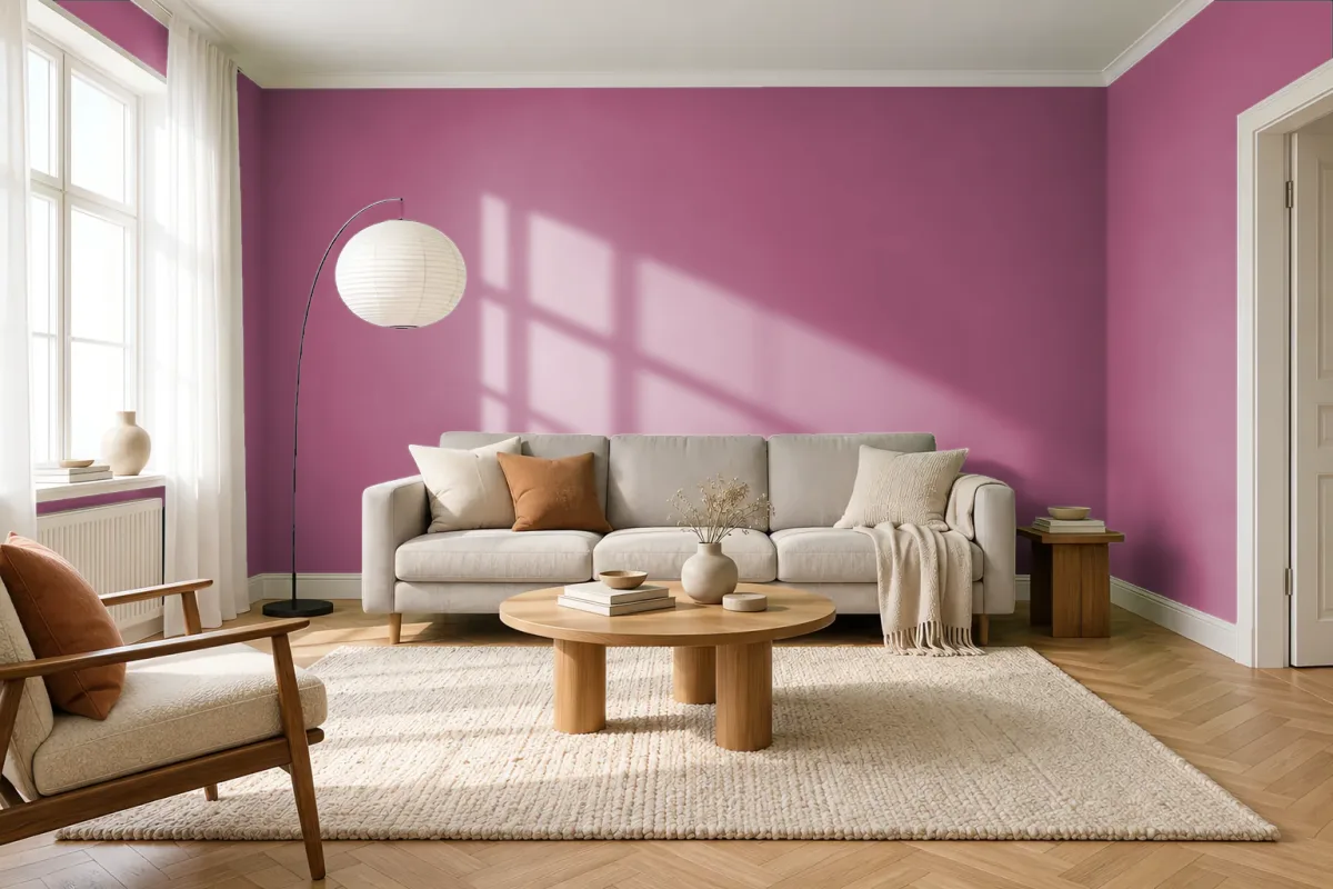 Краска Tikkurila TVT L339 — гостиная в скандинавском стиле