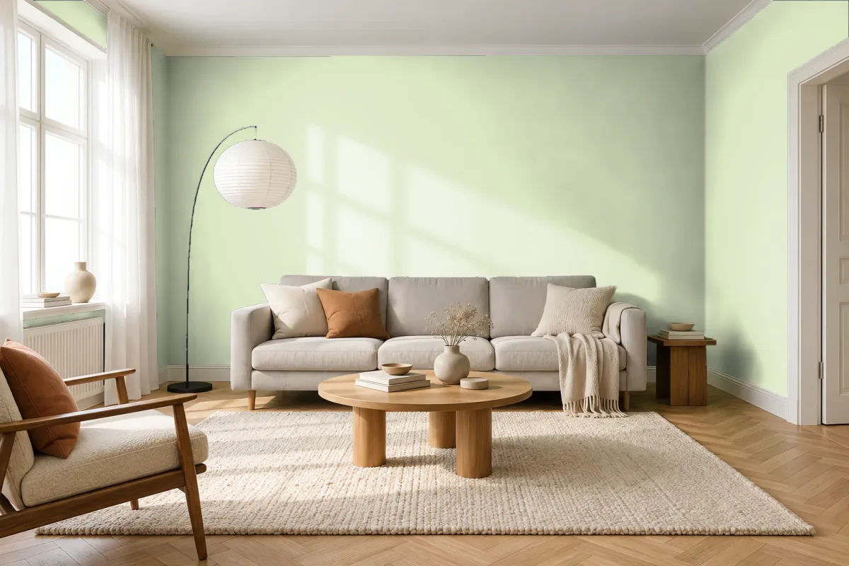 Краска Tikkurila TVT X382 — гостиная в скандинавском стиле