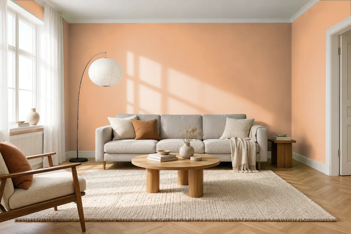Краска Tikkurila TVT J404 — гостиная в скандинавском стиле