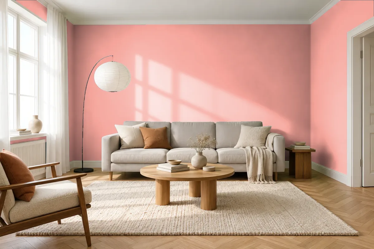 Краска Tikkurila TVT J319 — гостиная в скандинавском стиле