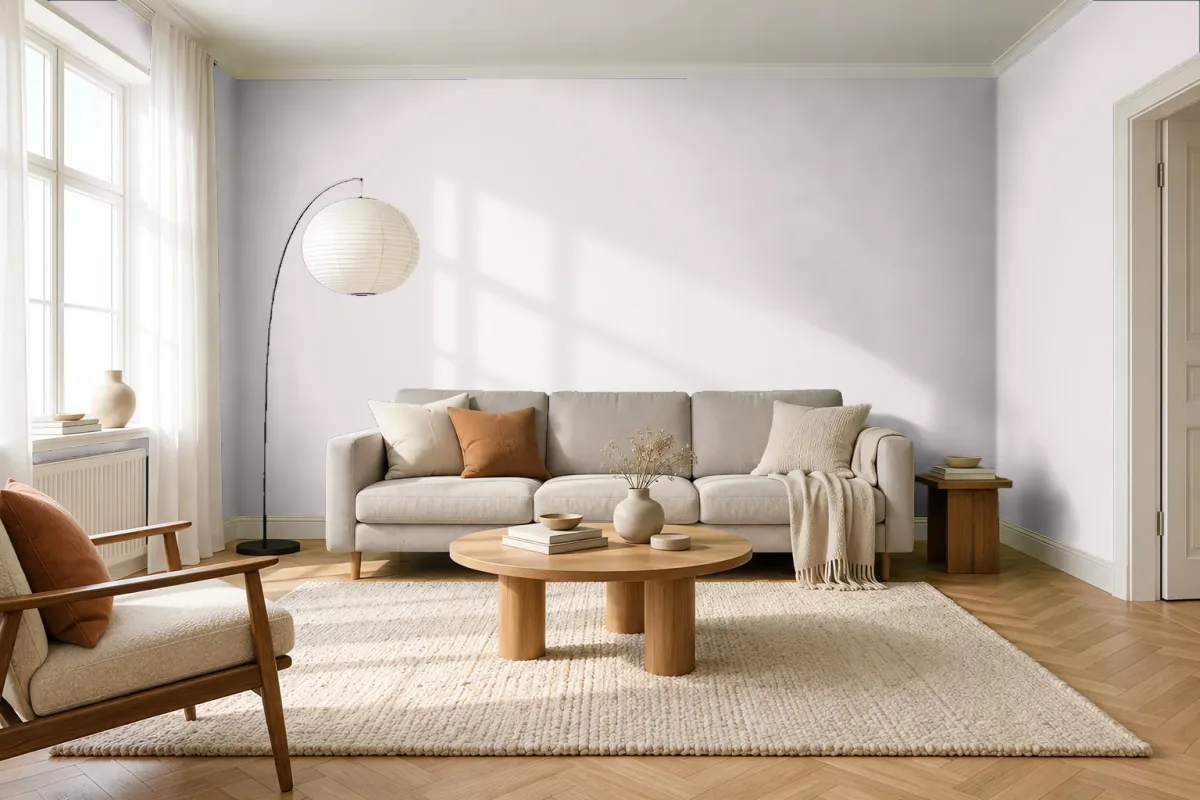 Краска Tikkurila TVT G426 — гостиная в скандинавском стиле