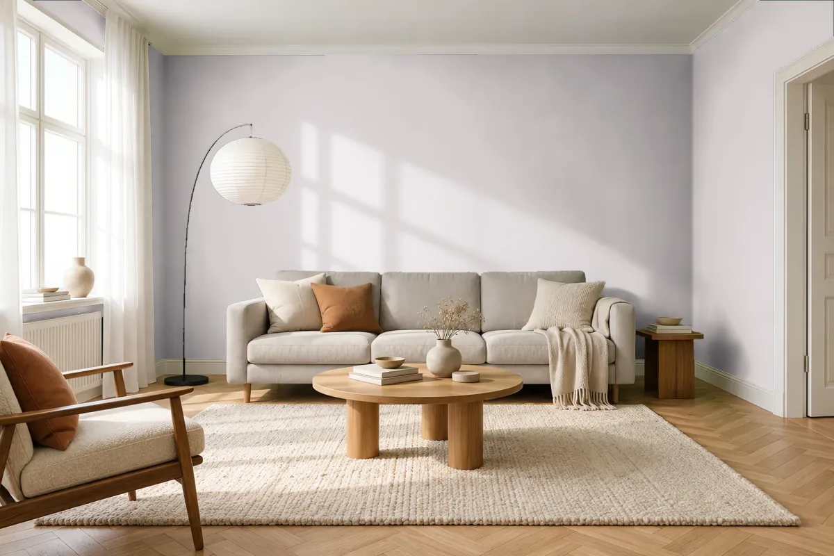 Краска Tikkurila TVT X426 — гостиная в скандинавском стиле