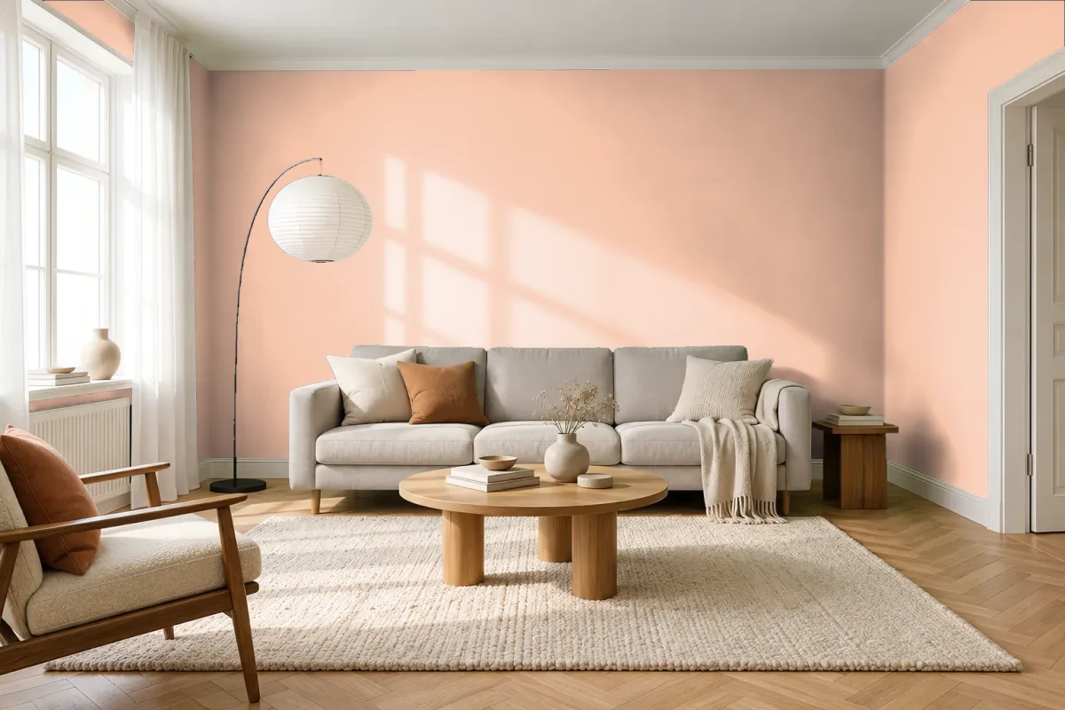 Краска Tikkurila TVT H406 — гостиная в скандинавском стиле