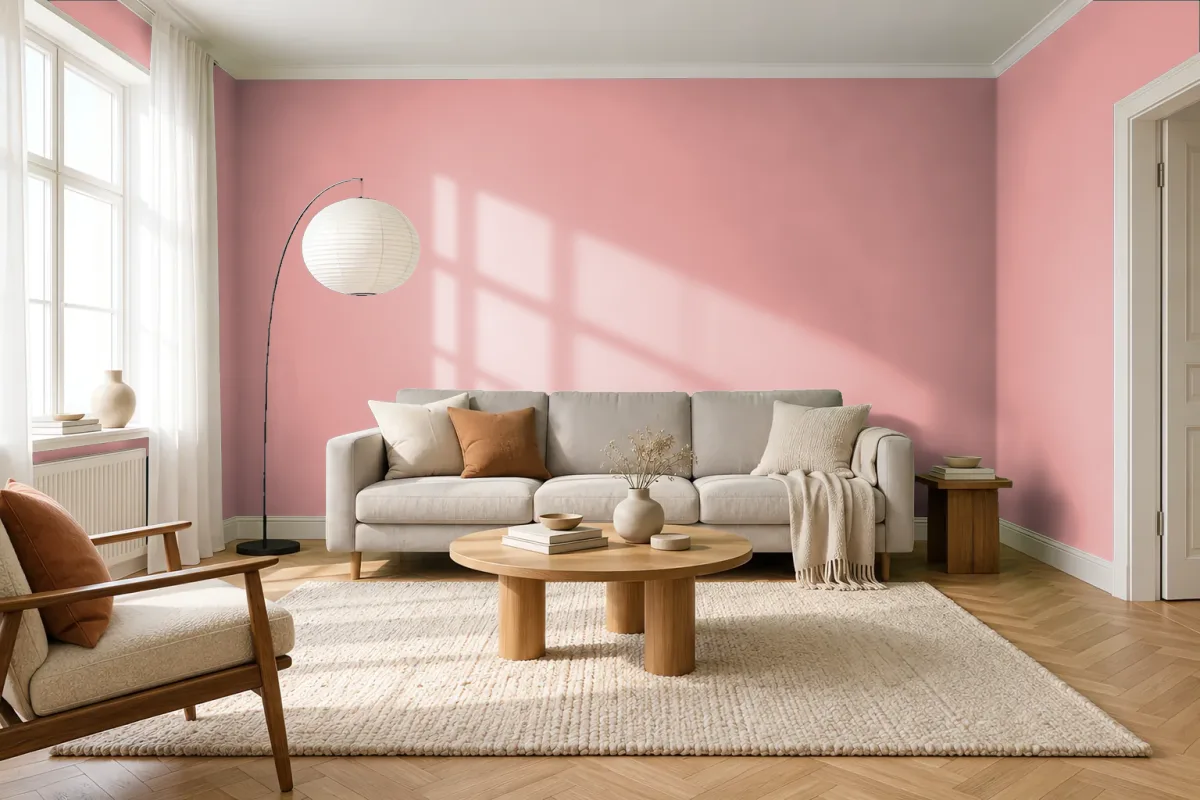 Краска Tikkurila TVT V321 — гостиная в скандинавском стиле