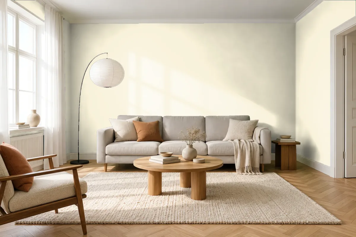 Краска Tikkurila TVT G301 — гостиная в скандинавском стиле