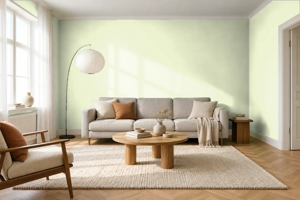 Краска Tikkurila TVT F387 — гостиная в скандинавском стиле