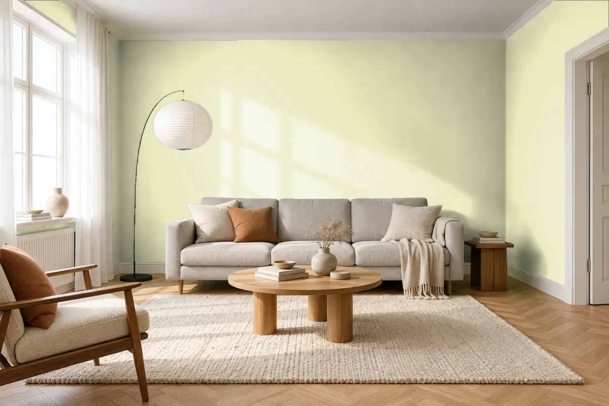 Краска Tikkurila TVT G387 — гостиная в скандинавском стиле