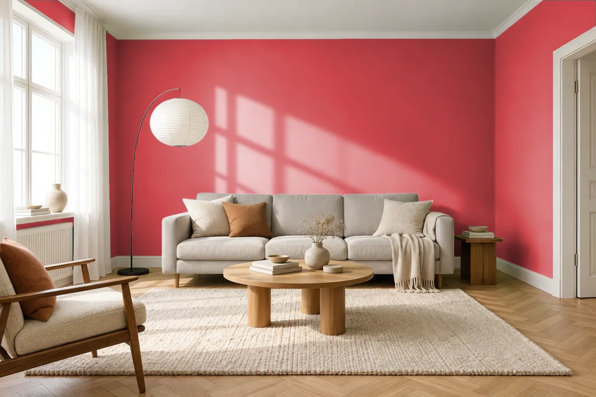 Краска Tikkurila TVT M324 — гостиная в скандинавском стиле