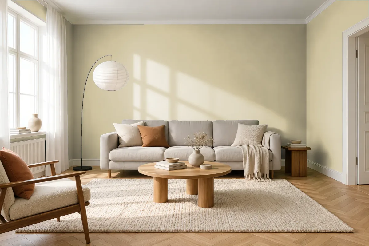 Краска Tikkurila TVT X453 — гостиная в скандинавском стиле