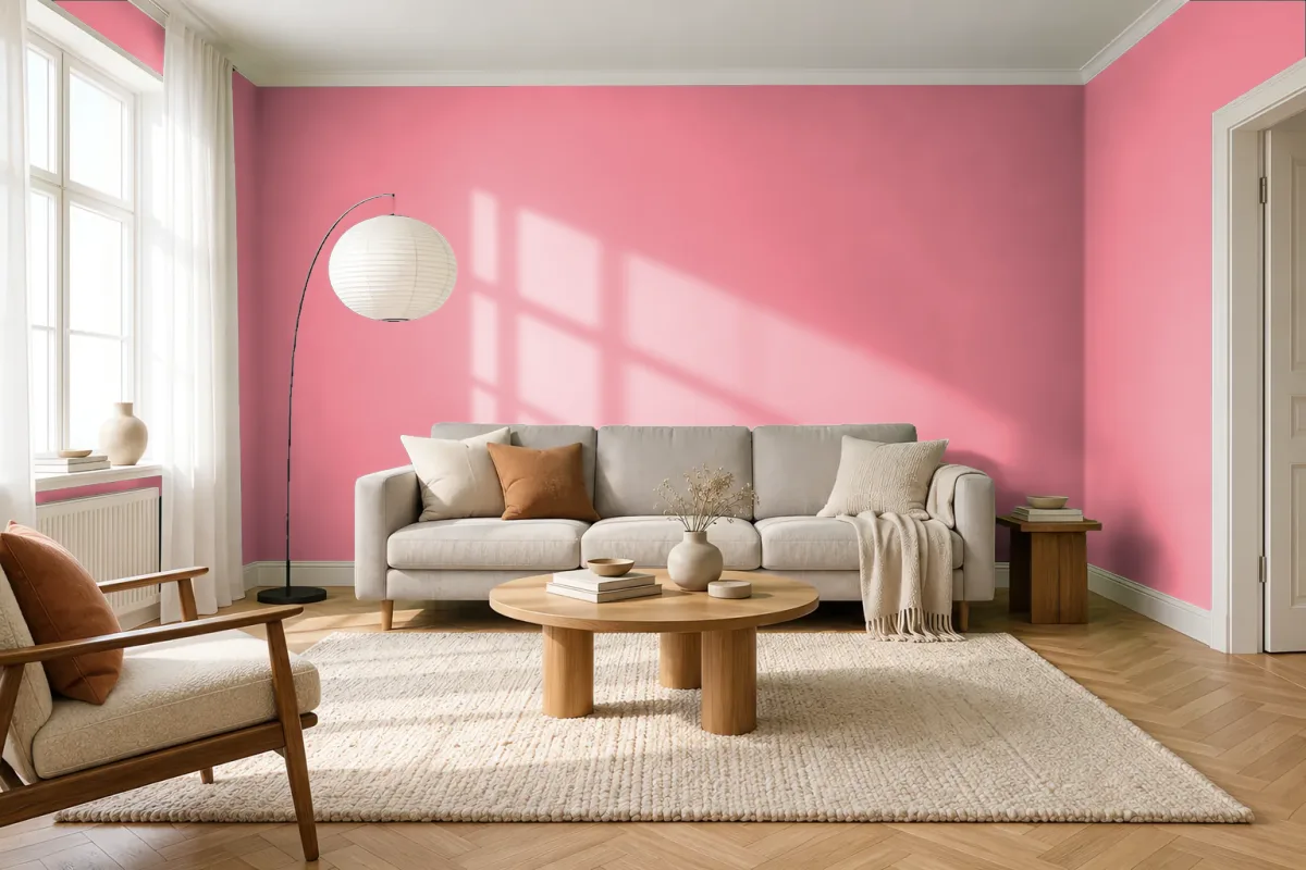 Краска Tikkurila TVT J327 — гостиная в скандинавском стиле