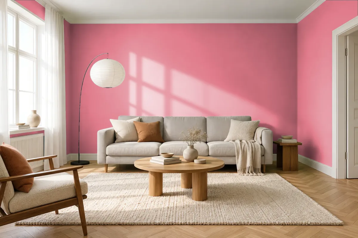 Краска Tikkurila TVT K328 — гостиная в скандинавском стиле