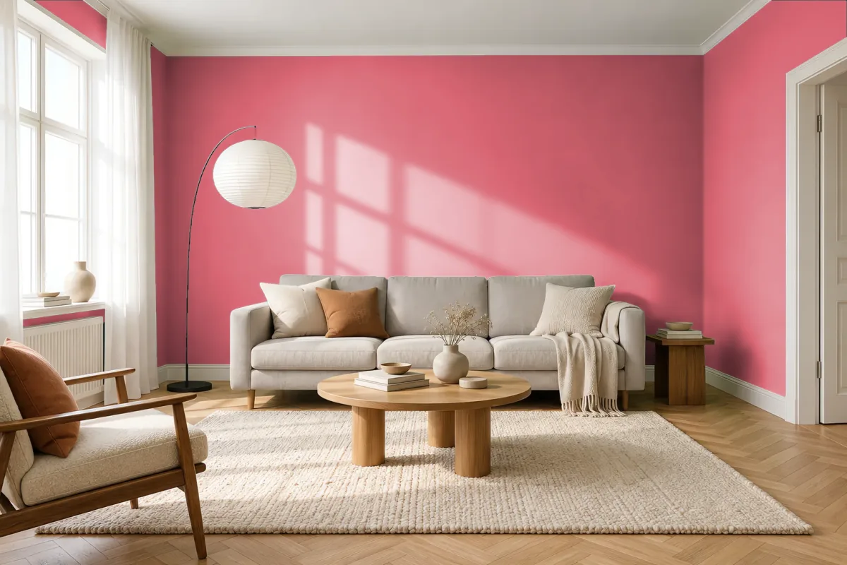 Краска Tikkurila TVT L328 — гостиная в скандинавском стиле
