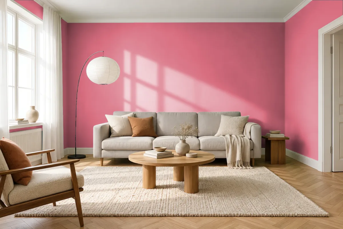 Краска Tikkurila TVT K329 — гостиная в скандинавском стиле