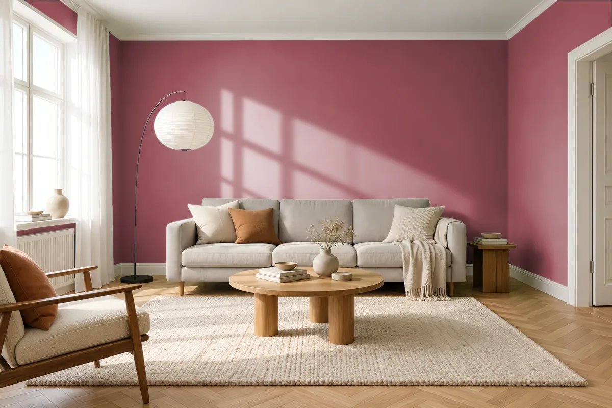 Краска Tikkurila TVT N331 — гостиная в скандинавском стиле