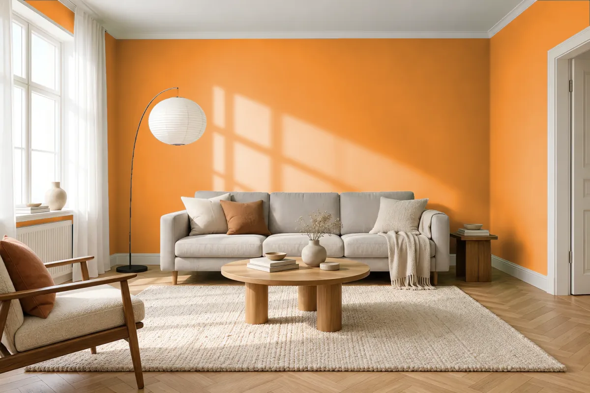 Краска Tikkurila TVT M310 — гостиная в скандинавском стиле