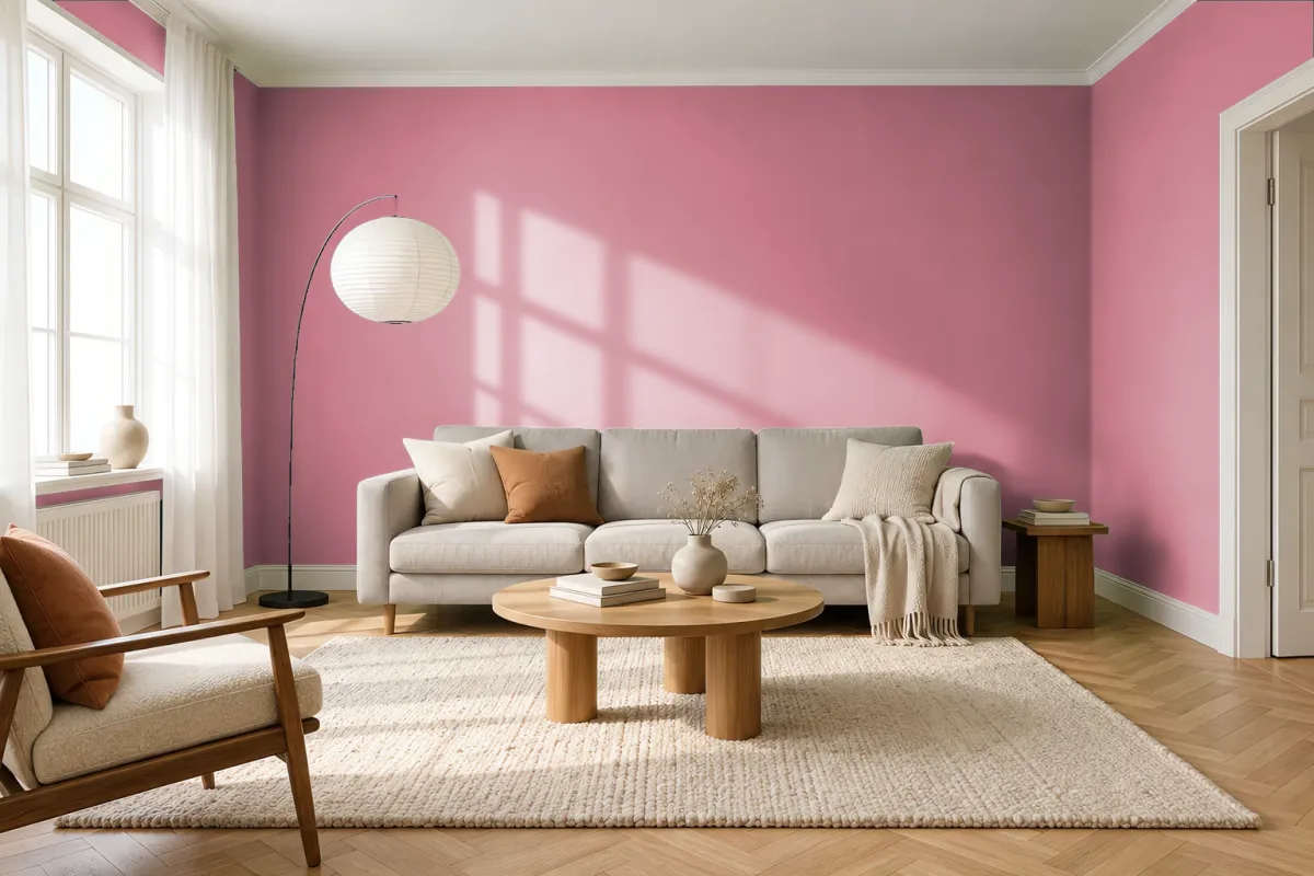 Краска Tikkurila TVT V332 — гостиная в скандинавском стиле