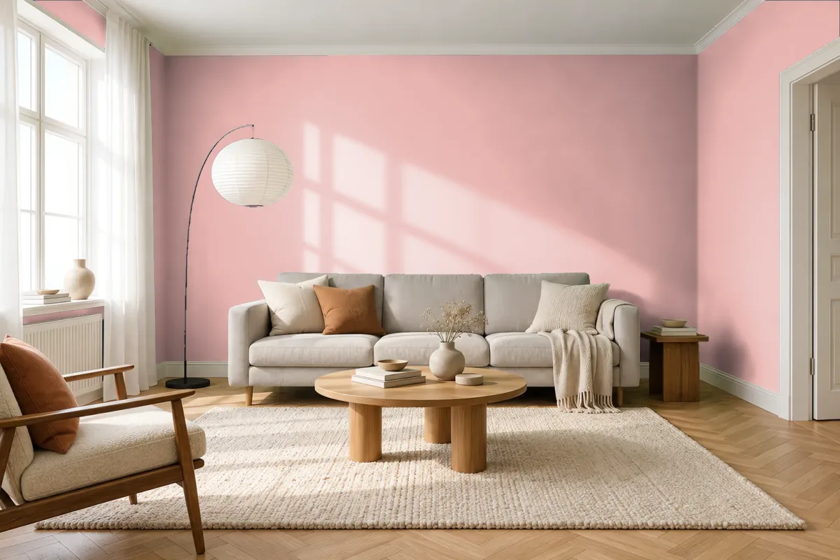 Краска Tikkurila TVT H418 — гостиная в скандинавском стиле