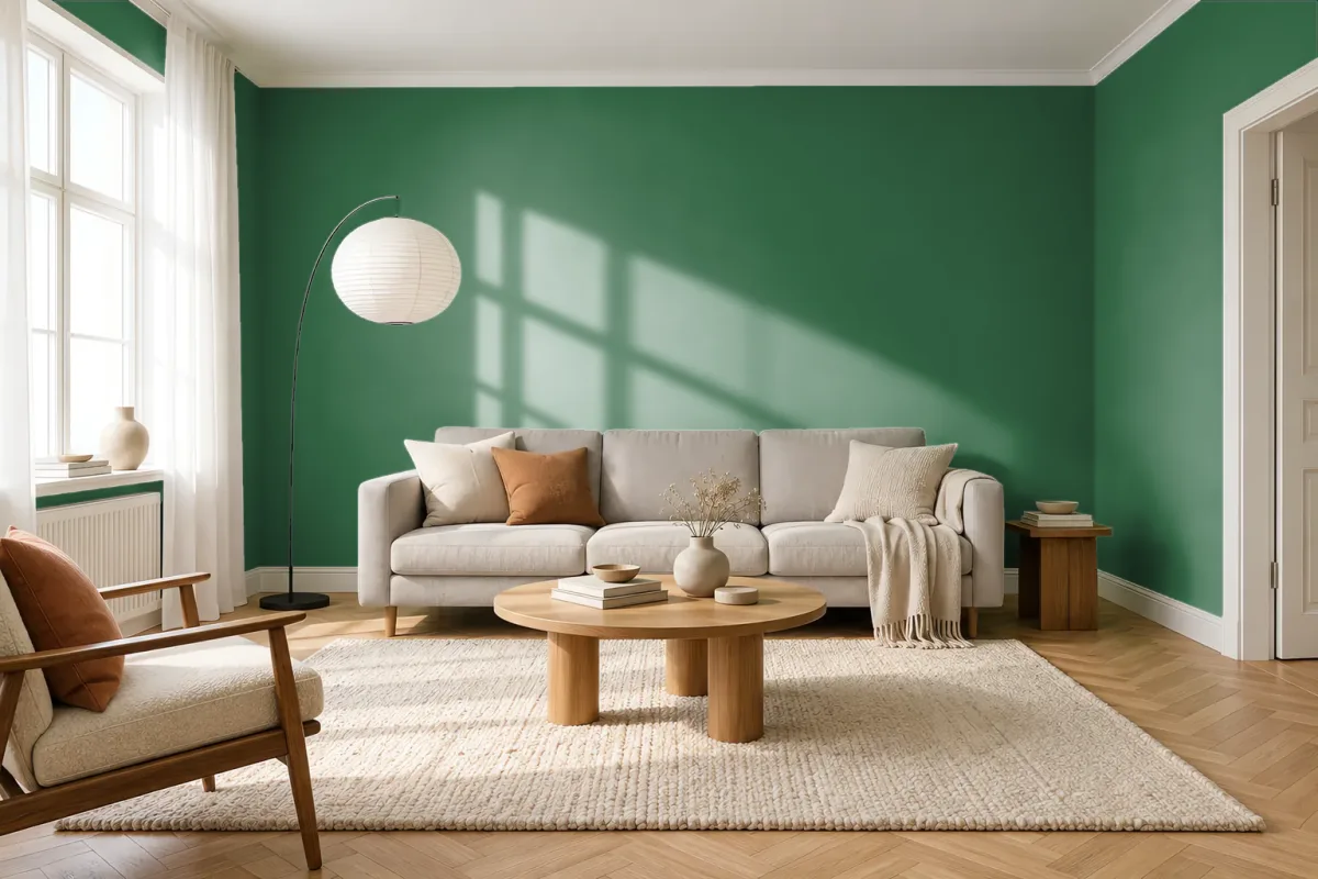 Краска Tikkurila TVT M375 — гостиная в скандинавском стиле