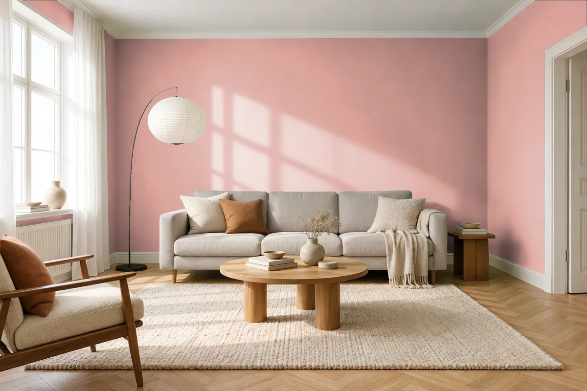Краска Tikkurila TVT X418 — гостиная в скандинавском стиле