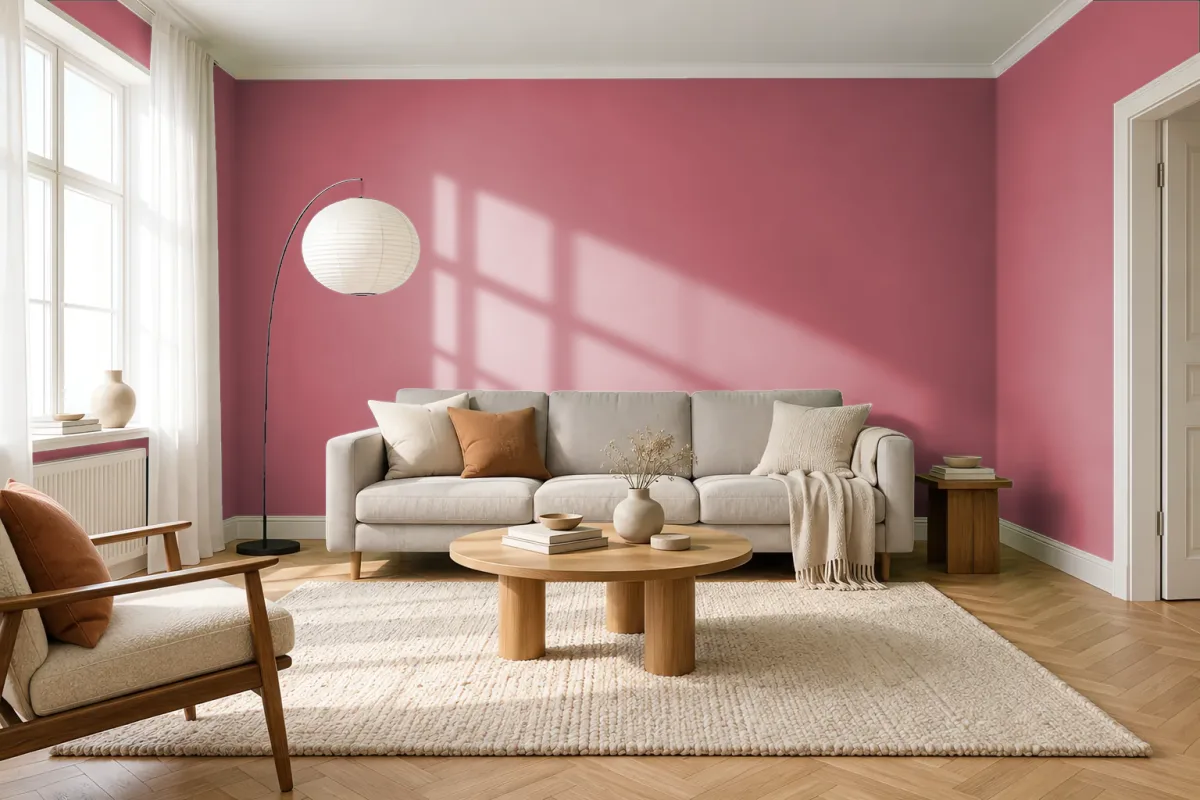 Краска Tikkurila TVT L333 — гостиная в скандинавском стиле