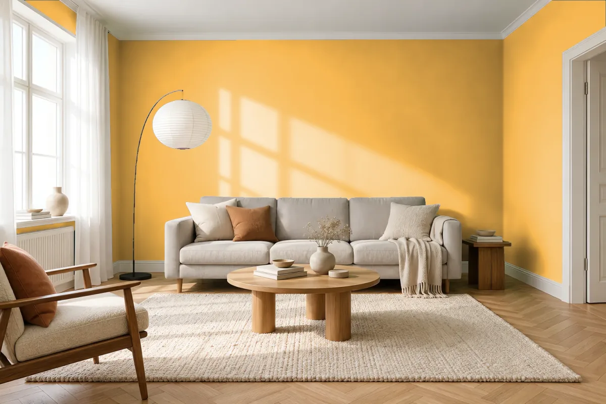 Краска Tikkurila TVT L397 — гостиная в скандинавском стиле