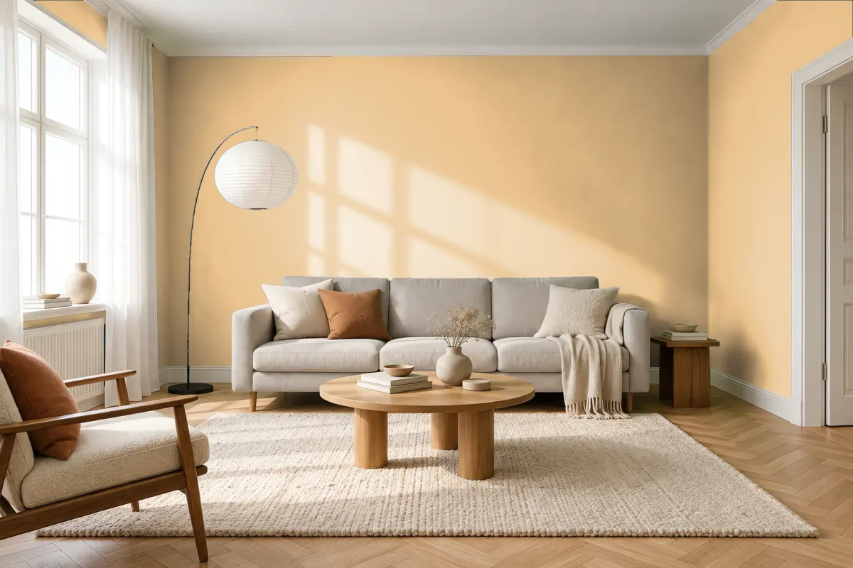 Краска Tikkurila TVT X398 — гостиная в скандинавском стиле