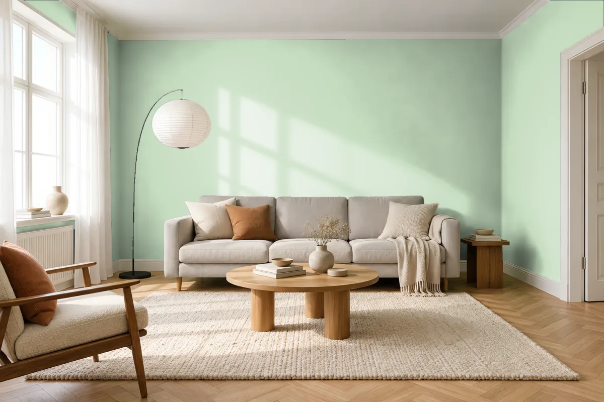 Краска Tikkurila TVT H378 — гостиная в скандинавском стиле