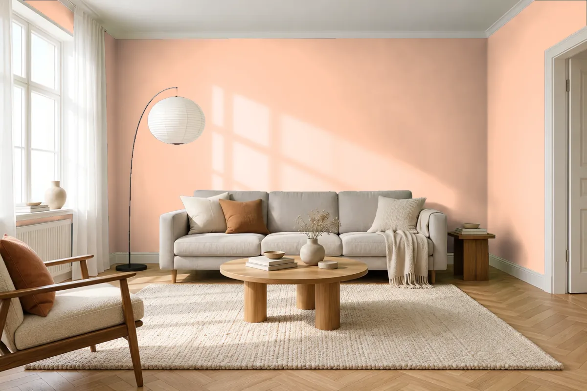 Краска Tikkurila TVT H315 — гостиная в скандинавском стиле