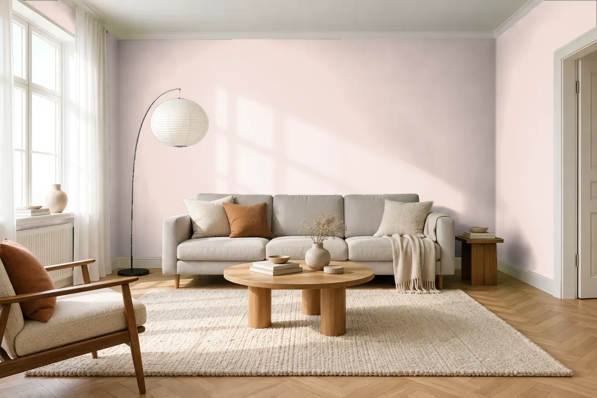 Краска Tikkurila TVT G422 — гостиная в скандинавском стиле