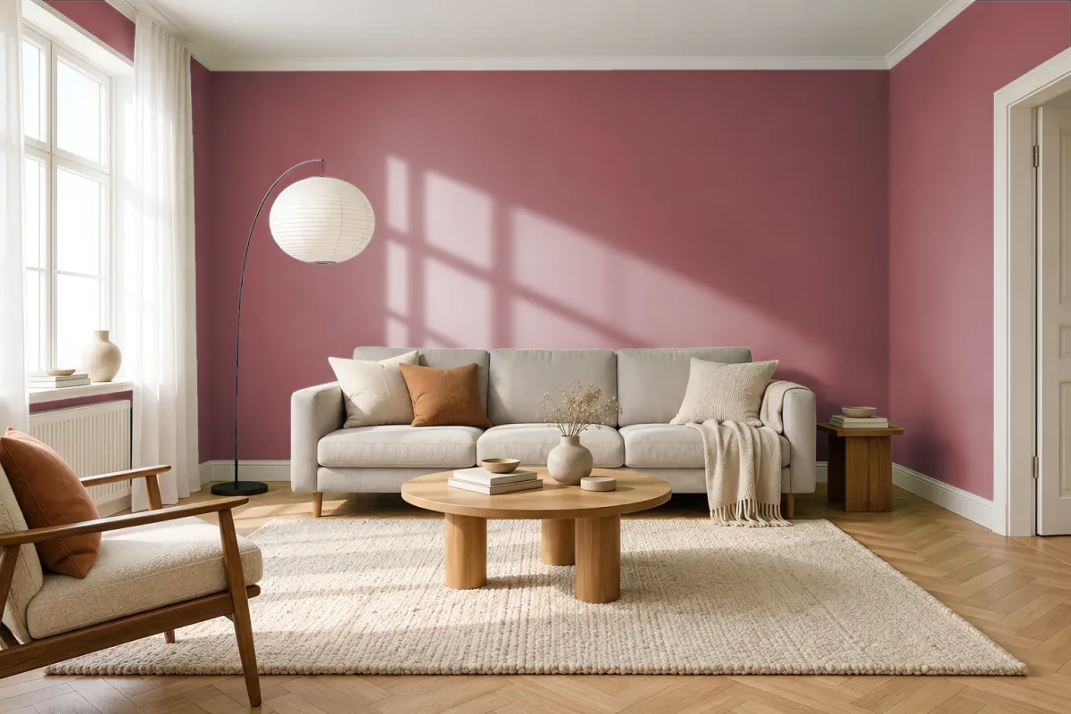 Краска Tikkurila TVT L422 — гостиная в скандинавском стиле