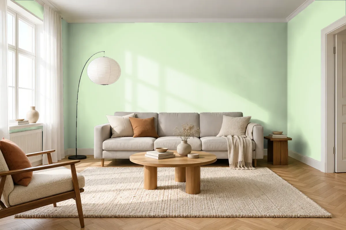 Краска Tikkurila TVT F380 — гостиная в скандинавском стиле