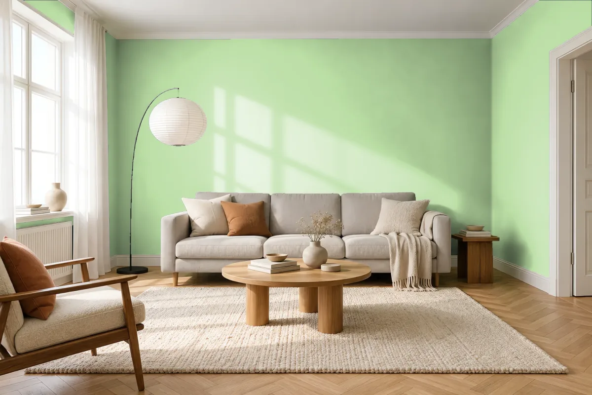 Краска Tikkurila TVT G380 — гостиная в скандинавском стиле
