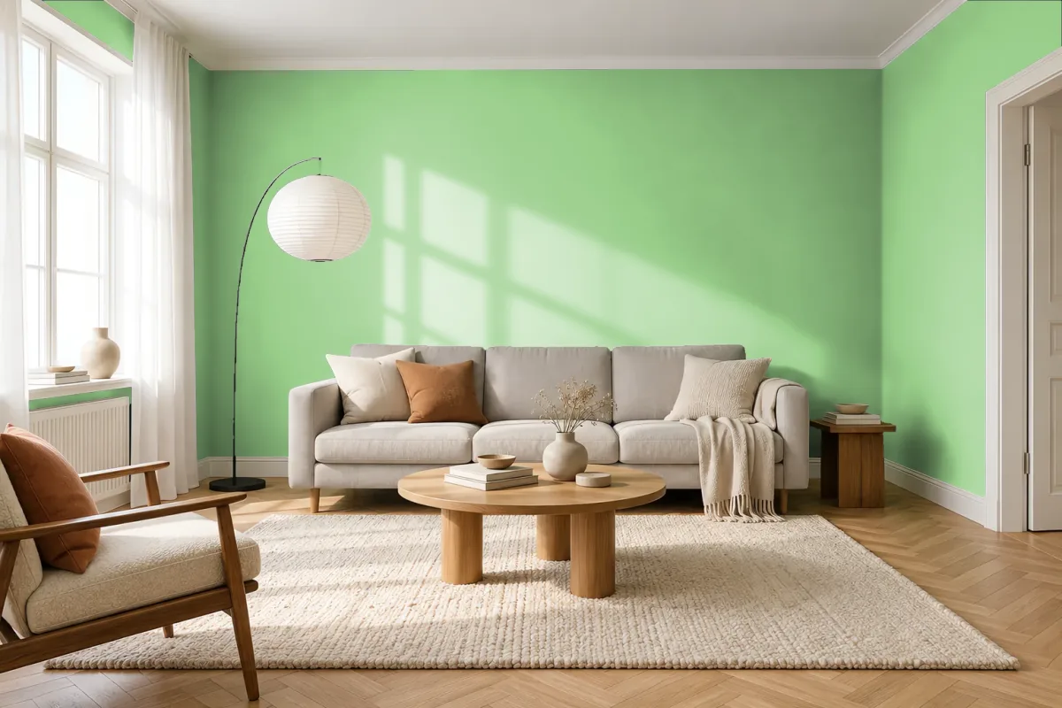 Краска Tikkurila TVT H380 — гостиная в скандинавском стиле