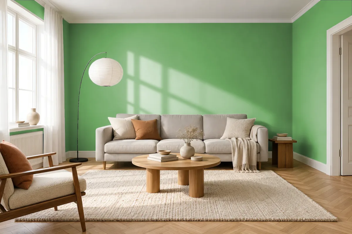 Краска Tikkurila TVT K380 — гостиная в скандинавском стиле