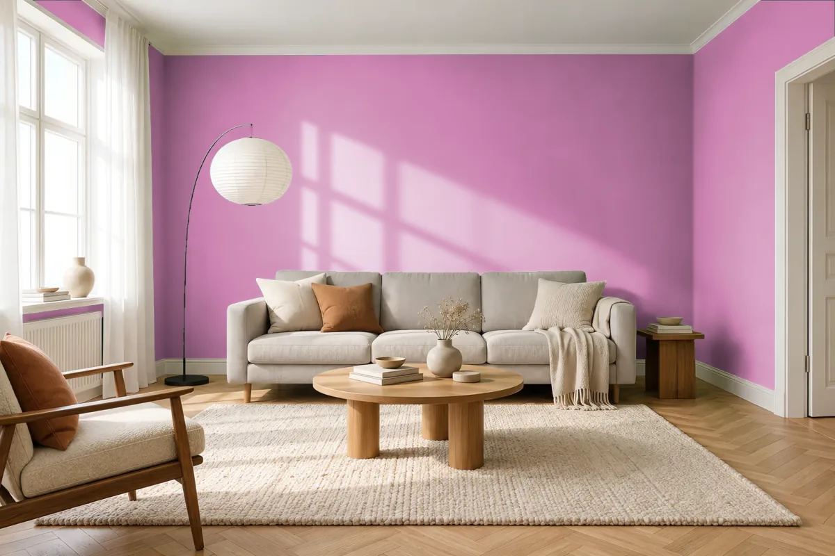 Краска Tikkurila TVT K338 — гостиная в скандинавском стиле