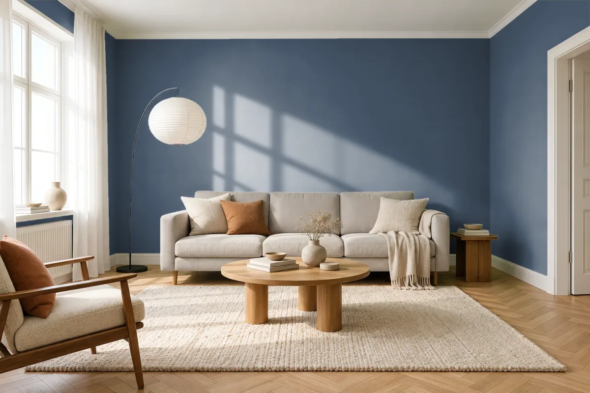 Краска Nuance NC27-0534 — гостиная в скандинавском стиле